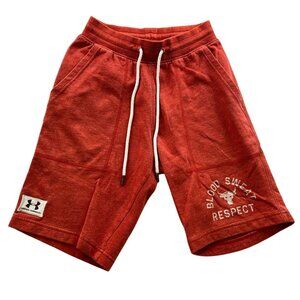 Under Armour X Project Rock Respect Athletic Shorts Men Small Pull on Activewear